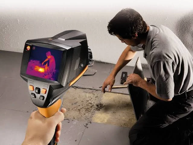 Detecção térmica em ambiente interno
